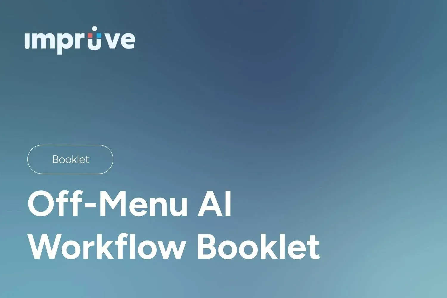Off-Menu AI Workflow Samplers for RIAs